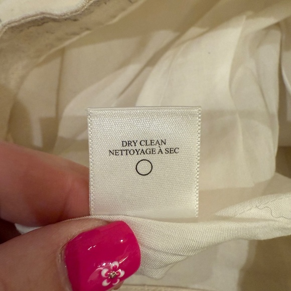 A.L.C Hampton Wrap Ruffle Mini Skirt in White Midnight45305 - Picture 10 of 11